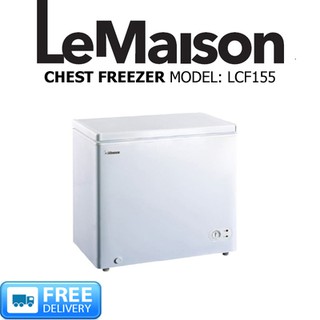 [READY STOCKS] LEMAISON 155L CHEST FREEZER - LCF155 (DELIVERY IN 2-4 WORKING DAYS)