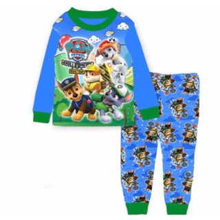 Kid’s Pyjamas set unicorn paw spiderman baby shark Tayo Sleepwear ( 6 designs available)