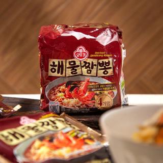 [OTTOGI] Seafood Jjambbong Ramen 4ea