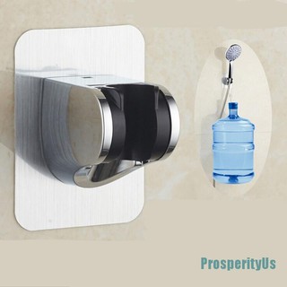 🍭 bathroom shower head holder adjust no drilling bracket mount attachable sticker