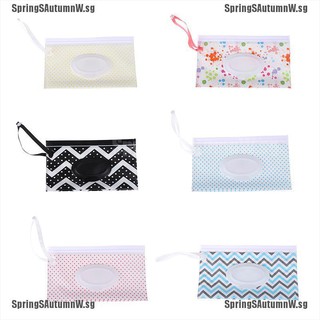 [Spring] Clutch and Clean Wipes Carrying Case Eco-friendly Wet Wipes Bag Cosmetic Pouch [SG]