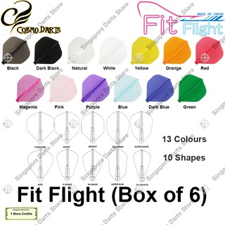 Fit Flight (Box of 6), Dart flights, Cosmo