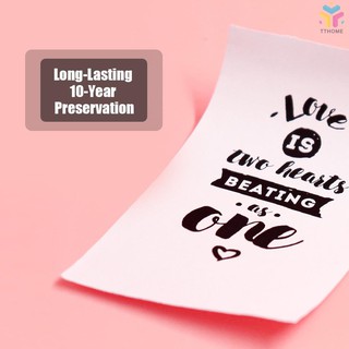 ۞ IN STOCK Long-Lasting 10-Year Preservation Note Thermal Paper Roll 56*30mm / 2.2*1.2in BPA-Free Black Font No Adhesive Labels for PeriPage A6/A8/P6 Paperang P1/P2 Thermal Printer Pack of 3 Rolls