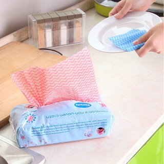 One-off Kitchen Washing Dish Cloth Non-Woven Fabric Cleaning Cloth (1)