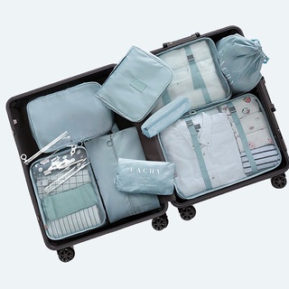 EACHYTravel Storage Bag Luggage Storage Bag Set Portable Clothes Luggage Clothing Underwear Organizing Bag Packing Bag 7
