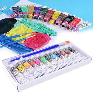 TOP Professional Acrylic Paint Watercolor Set Hand Wall Painting