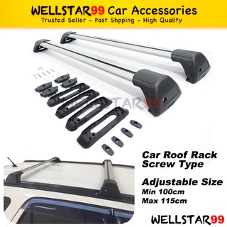 [Shop Malaysia] Nissan NV200 Auto Car Roof Rack Carrier Top Holder Luggage Carrier Adjustable (Screw Type) With Lock Key