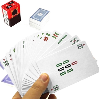 1 Box 144 Paper MahJong Chinese Playing Cards Toy