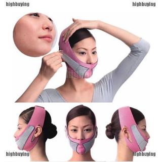 Anti Wrinkle Half Face Lift V Face Line Slim Up Slimming Cheek Mask Strap Belt