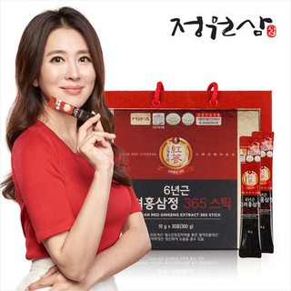 ★[JeongWonSam] 6 Years Korean Red Ginseng Extract 365 Stick -10g x 30Sticks★