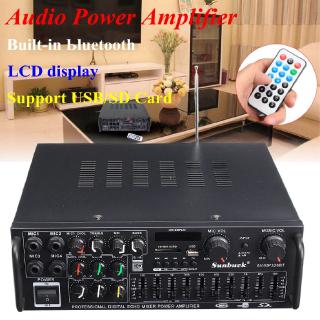 【New】Channel Amplifier Audio Power HiFi Amp Stereo 326BT Speaker