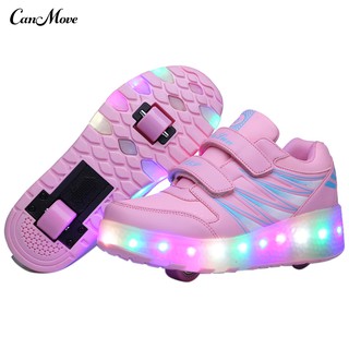 Sports Goods LED Light Shoes Kids Roller Heelys