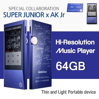 [Astell&Kern] Super Junior AK Jr. Hi-Resolution Music Player thin Blue