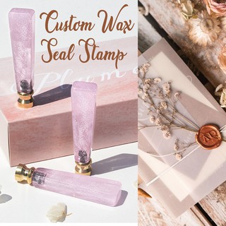 Custom Personalised Wax Seal Stamp (Stamp Head + Handle)