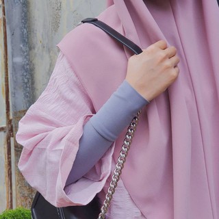 [Shop Malaysia] Hadsock Wawa by Nurbella handsock Long handsock tshirt handsock selesa Muslimah Fashion Sleeve Cover