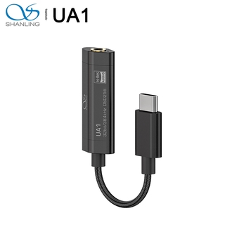 SHANLING UA1 Hi-Res ES9218P Chip DAC AMP Adapters Cable PCM 32/384 and DSD256 for Android Windows