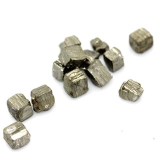 8Pcs Iron Pyrite Rough Chunky Nuggets 12mm-16mm Mineral Crystal Rock Stone