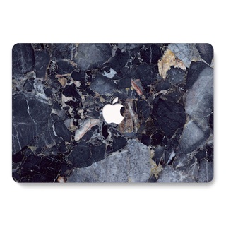 Blue/Black Rock MARBLE CASE for MacBook New Pro Air 13 TouchBar Retina 2020 Casing Cover 2020 M1 Chip