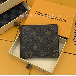 Men's Short Wallet Luxury Genuine Leather/Holder/Bag Clip/Wallet