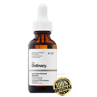 The Ordinary 100% Plant Derived Squalane 30ml (Authentic)