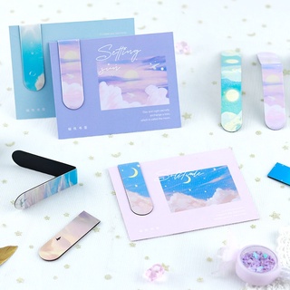 [Ready Stock] Creative Oil Painting Magnetic Bookmark Student Gift Souvenir