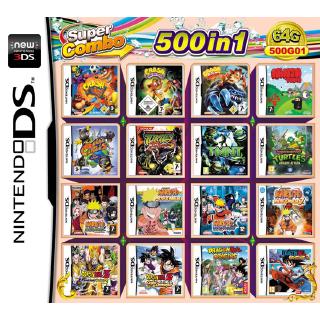 500 Games in 1 Video Game Cartridge for Original Nintendo NDS NDSL NDSI NDSiLL/XL 2DSLL/XL 2DS 3DS 3DSLL/XL
