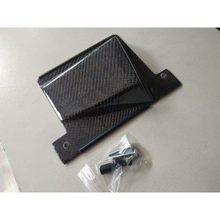 Black Carbon Kevlar Radiator Cover with Screws for Yamaha N-Max Aerox Motorcycle Accessories
