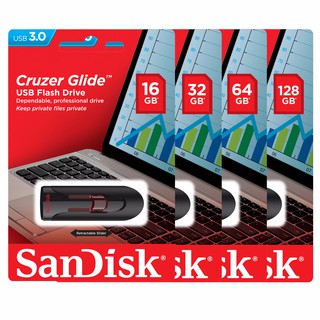 16gb 32gb 64gb 128gb USB 3.0 Sandisk Cruzer Glide thumb drive 5Yr SGWarranty flash usb3 8gb local stocks Warranty