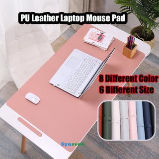 Office Desk Pad, Ultra Thin Waterproof PU Leather Laptop Mouse Pad, Dual Use Desk Mat