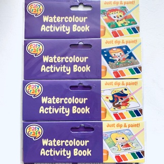 Watercolour Activity Book