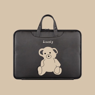 Laptop Pack Waterproof Notebook Computer Bag Bear Notebook Laptop Bag For Apple Xiaomi Pro15. 6