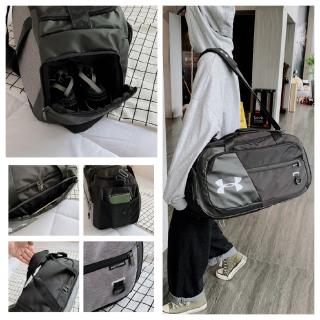 READY STOCK Fitness Sport Small Gym Bag with Shoes Compartment Waterproof Travel Duffel Bag for Women and Men