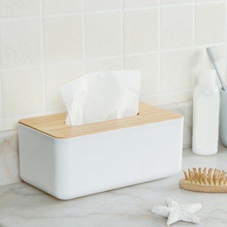 Creative Wooden Tissue Box Home Tissue Box Container Towel Napkin Tissue Holder