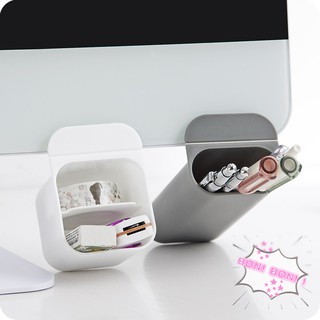 Creative desktop display pocket penholder, multi-functional desk stationery storage box, utility box, pen container