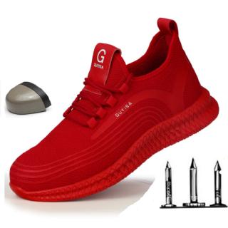 2019 Steel Toe Cap Men Women Work Safety Shoes Lightweight Impact Resistant Men Shoes Indestructible Designer Sneakers