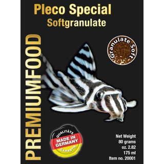 DISCUSFOOD PLECO SPECIAL SOFT GRANULATE FISH FOOD (80g) 1mm (DIS20001)
