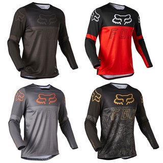 MOTO Shirt MTB Outdoor Quick-drying Motorcycles Sportswear Tops Long-sleeve Professional Cycling Jersey Crew Neck