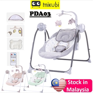 MIKUBI Auto Swing Electric Bounce (PDA03)bouncers baby swing Chair baby swing rocker Buaian Elektrik Buaian Baby