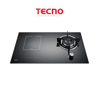 Tecno T788GI Gas-Induction Hybrid Glass Hob