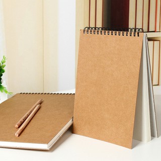 A5 Artist Cover Sketch Drawing Book Light weight Sketchbook urable Professional Spiral Journal Drawing Book