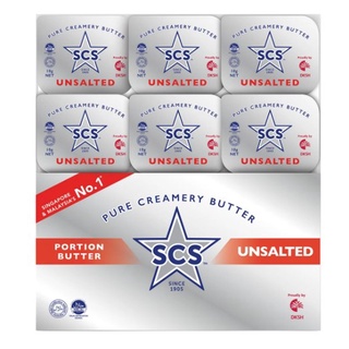 SCS Butter Portion - Unsalted 12s x 10g