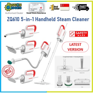 Deerma ZQ-610 Handheld Steam Cleaner ZQ610 DEM-ZQ610 Steamer Electric Mop Floor Window Washers Mop Vacuum Cleaning Machi