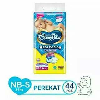 Mamypoko NB-S 44 (Newborn Baby Diapers) New Born NBS Adhesive Mamy Poko