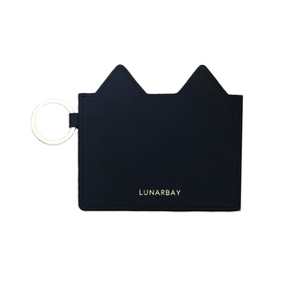 Lunarbay Kitty Cardholder with key ring (Gold / Rose Gold)