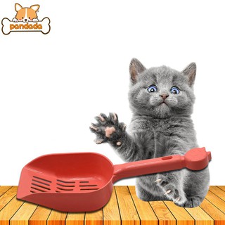 Pet Dog Cat Plastic Cleaning Tool Scoop Poop Shovel Waste Tray