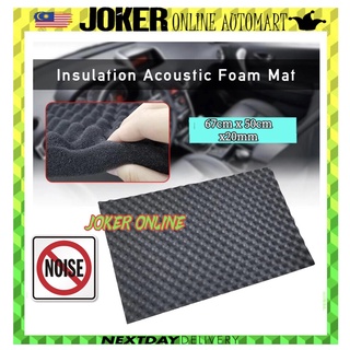Wave Sound Insulation Cotton Pad Acoustic Heat Noise Dampening Sponge Foam Egg Shape Soundproof Sound Proof