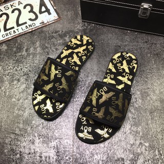 [European Station] Trendy Summer New Slippers Male Handsome Brother Slippers Slippers Wear Trendy Fashion Sandals