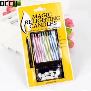 NEW100% Magic Props Birthday Party Trick Relighting Candle ⓠ