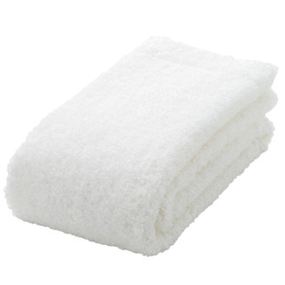 MUJI Organic Cotton Blend Face Towel Off White