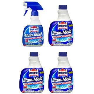 Kao Magiclean Stain & Mold Remover Bundle of 4 Trigger Refills